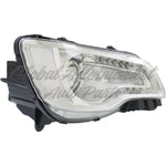 HEAD LAMP RH HALOGEN CHROME BEZEL W/ REFLECTOR CAPA — photo 3