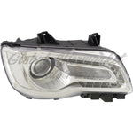 HEAD LAMP RH HALOGEN CHROME BEZEL W/ REFLECTOR CAPA — photo 4