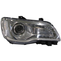 HEAD LAMP RH HALOGEN CHROME BEZEL W/ REFLECTOR HQ
