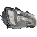 HEAD LAMP RH HALOGEN BLACK BEZEL HQ — photo 3