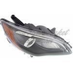 HEAD LAMP RH HALOGEN BLACK BEZEL S MODEL HQ — photo 3