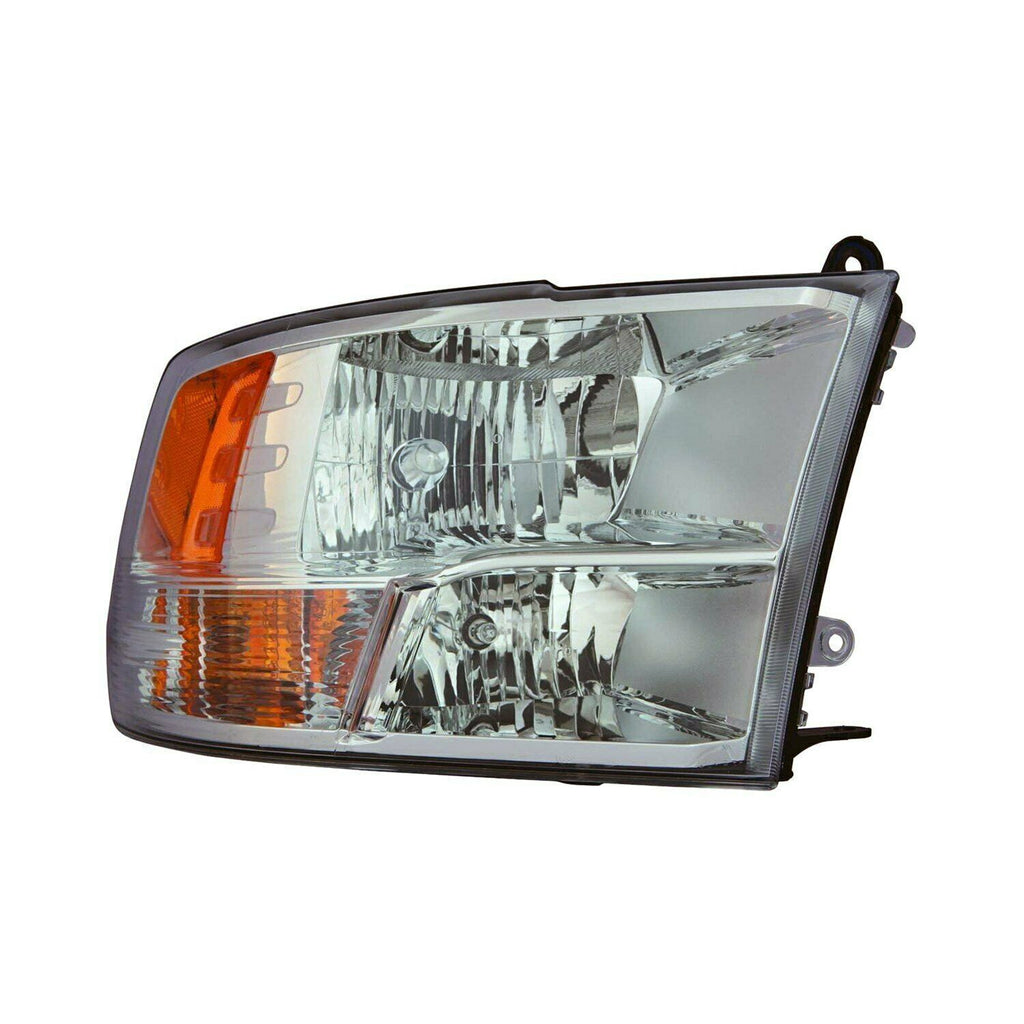 HEAD LAMP RH CHROME HALOGEN W/O PROJECTOR TYPE EXCLUDE DUALLY MODELS 1ST DESIGN W/O EXTRA REFLECTOR HQ