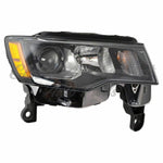 HEAD LAMP RH HALOGEN STD TYPE BLACK BEZEL HQ — photo 3