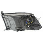 HEAD LAMP RH HALOGEN PROJECTOR BLACK BEZEL W/O LOGO — photo 2