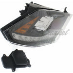 HEAD LAMP RH HALOGEN PROJECTOR BLACK BEZEL W/O LOGO — photo 4