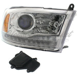HEAD LAMP RH HALOGEN PROJECTOR CHROME BEZEL CAPA — photo 2