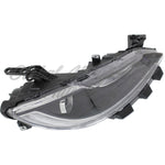 HEAD LAMP RH HALOGEN W/LED W/CHROME TRIM CAPA — photo 3
