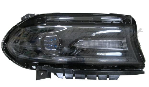 HEAD LAMP RH HALOGEN W/LED DRL W/O LOGO CAPA