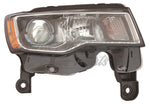 HEAD LAMP RH HALOGEN STD TYPE W/CHROME BEZEL CAPA — photo 1