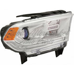 HEAD LAMP RH W/O LED LAMP CHROME TRIM CAPA — photo 3