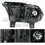 HEAD LAMP RH HALOGEN BLACK BEZEL W/LED DRL CAPA — photo 3