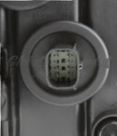 HEAD LAMP RH HALOGEN CHROME BEZEL LED W/DRL W/O LOGO — photo 5