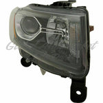 HEAD LAMP RH HALOGEN STD TYPE BLACK BEZEL CAPA — photo 3