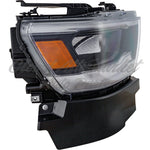 HEAD LAMP RH LED W/BLACK BEZEL REFLECTOR TYPE W/O LOGO — photo 4