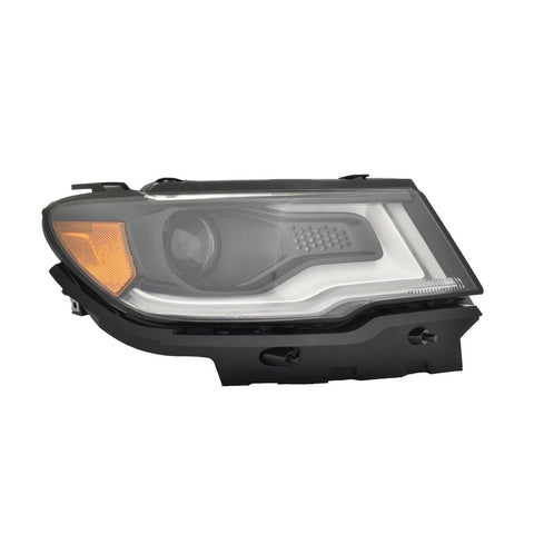 HEAD LAMP RH HID W/LED DRL