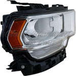 HEAD LAMP RH HALOGEN CHROME BEZEL W/O LOGO HQ — photo 3