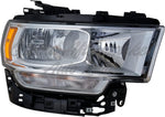 HEAD LAMP RH HALOGEN CHROME BEZEL W/O LOGO CAPA — photo 1