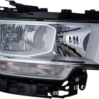 HEAD LAMP RH HALOGEN CHROME BEZEL W/O LOGO HQ