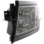 HEAD LAMP LH W/BLACK BEZEL CAPA — photo 3