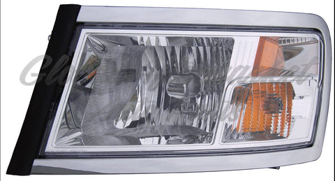 HEAD LAMP LH W/O BLACK BEZEL CAPA