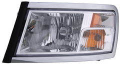 HEAD LAMP LH W/O BLACK BEZEL CAPA