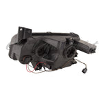 HEAD LAMP LH BLACK HOUSING HALOGEN HQ — photo 2