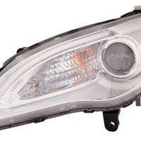 HEAD LAMP LH HALOGEN CHROME BEZEL EXCLUDE S MODEL HQ