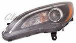 HEAD LAMP LH HALOGEN BLACK BEZEL S MODEL HQ — photo 1
