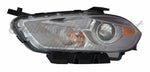 HEAD LAMP LH HALOGEN CHROME BEZEL CAPA — photo 1