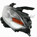 HEAD LAMP LH HALOGEN CHROME BEZEL CAPA — photo 3