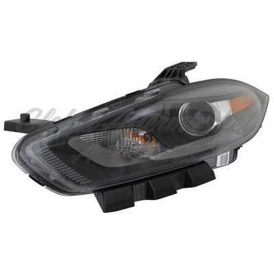 HEAD LAMP LH XENON W/BLACK TRIM HQ
