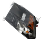 HEAD LAMP LH HALOGEN STD TYPE W/BLACK BEZEL CAPA — photo 3