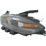 HEAD LAMP LH HALOGEN CODES LMC/MFA BLACK BEZEL HQ — photo 5