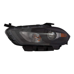 HEAD LAMP LH HALOGEN CODES LMC/MFA BLACK BEZEL CAPA
