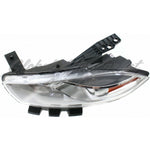 HEAD LAMP LH HALOGEN CODE LMC/MFP W/CHROME BEZEL HQ — photo 3