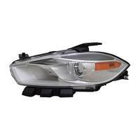 HEAD LAMP LH HALOGEN CODE LMC/MFP W/CHROME BEZEL CAPA