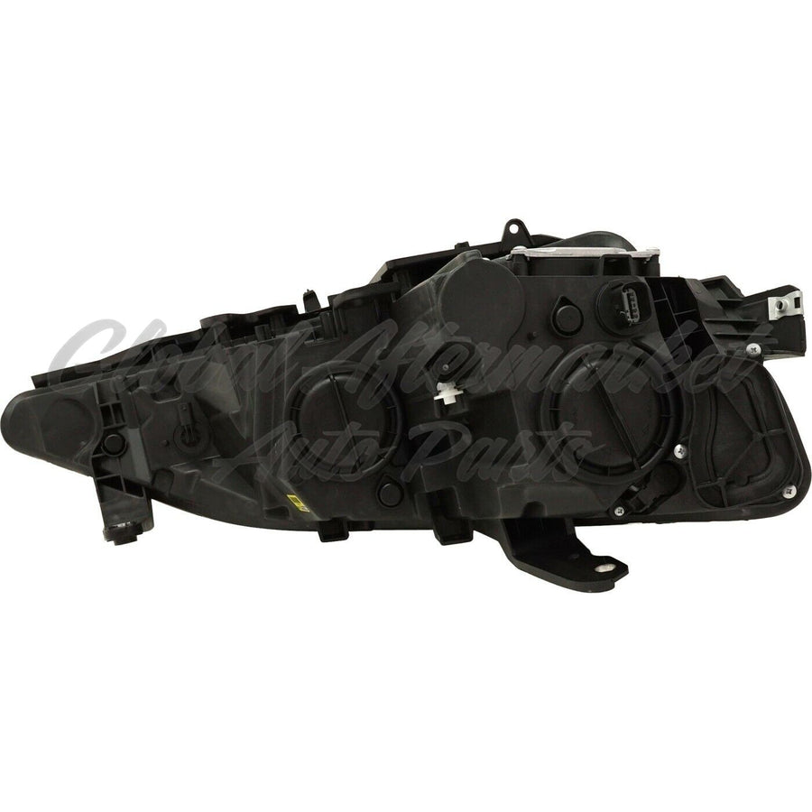 HEAD LAMP LH HALOGEN CODE LME CHROME BEZEL W/QUAD LAMPS