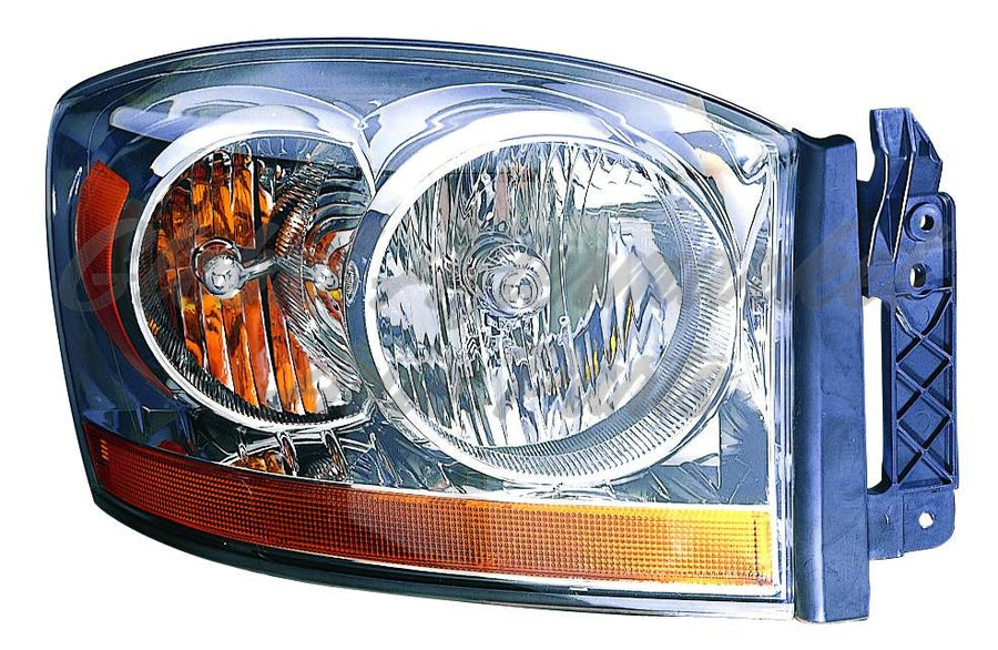 HEAD LAMP RH W/O BLACK BEZEL HQ