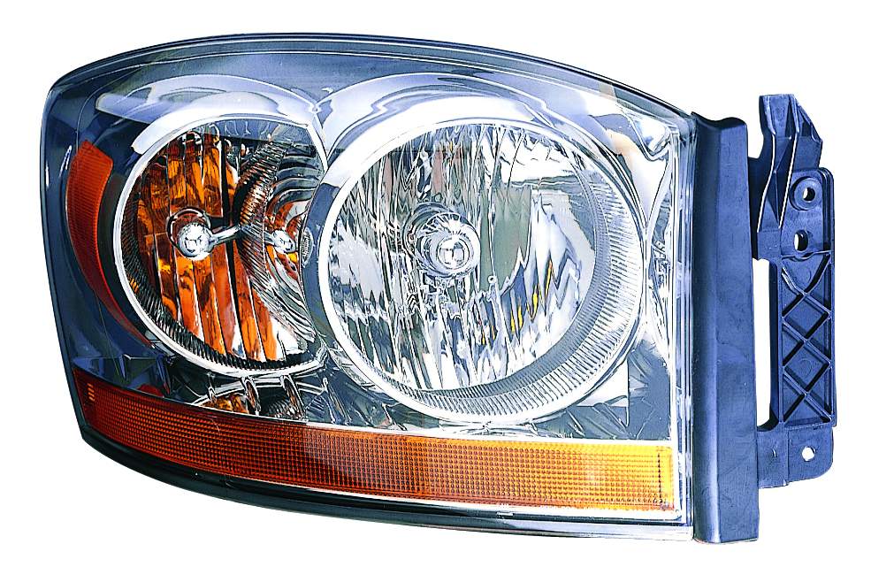 HEAD LAMP RH W/O BLACK BEZEL HQ