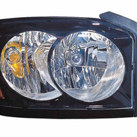HEAD LAMP RH BLACK BEZEL HQ