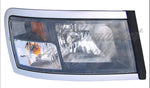 HEAD LAMP RH W/BLACK BEZEL CAPA — photo 1