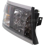 HEAD LAMP RH W/BLACK BEZEL CAPA — photo 2