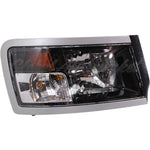 HEAD LAMP RH W/BLACK BEZEL CAPA — photo 3