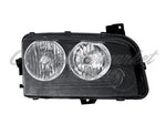 HEAD LAMP RH BLACK HOUSING HALOGEN — photo 1