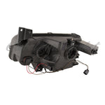 HEAD LAMP RH BLACK HOUSING HALOGEN — photo 3