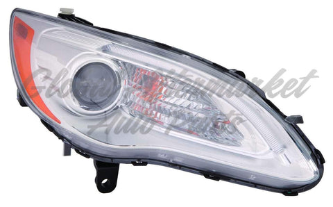 HEAD LAMP RH HALOGEN CHROME BEZEL EXCLUDE S MODEL CAPA