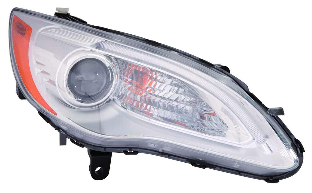 HEAD LAMP RH HALOGEN CHROME BEZEL EXCLUDE S MODEL CAPA