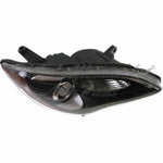HEAD LAMP RH HALOGEN BLACK BEZEL S MODEL HQ — photo 2