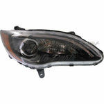 HEAD LAMP RH HALOGEN BLACK BEZEL S MODEL HQ — photo 3