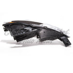 HEAD LAMP RH HALOGEN CHROME BEZEL CAPA — photo 2
